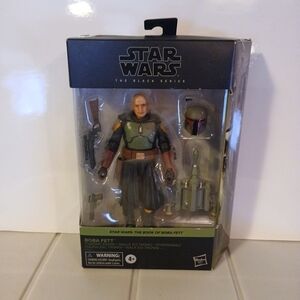 Star Wars Black Series Boba Fett Action Figure Green Armor Book Of Boba Fett 6"